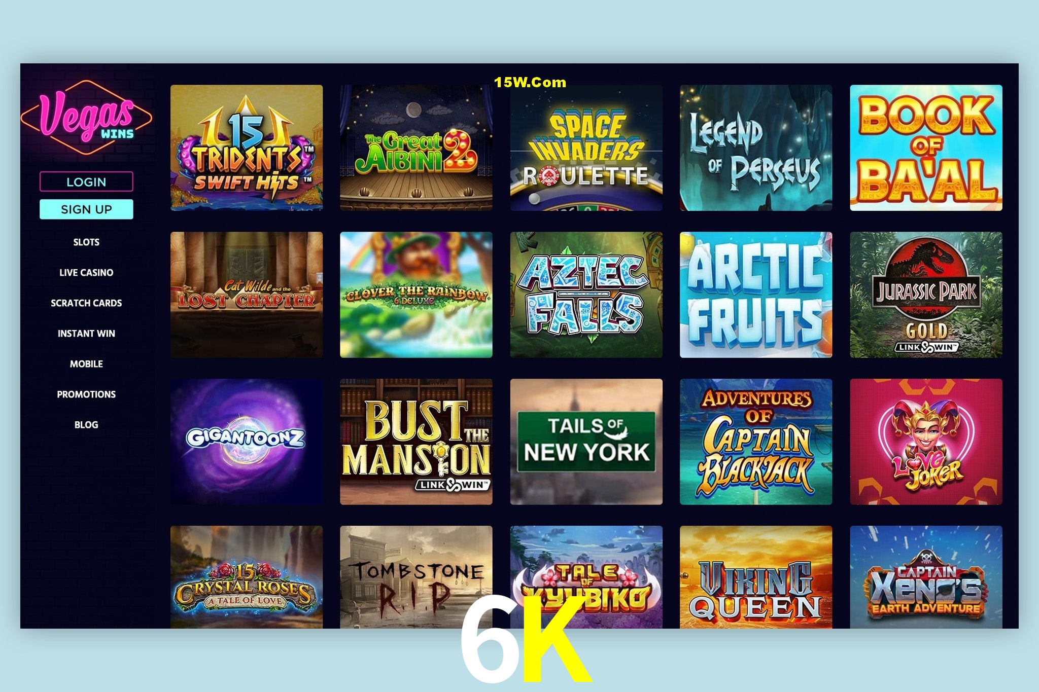 Casino Ao Vivo 6K